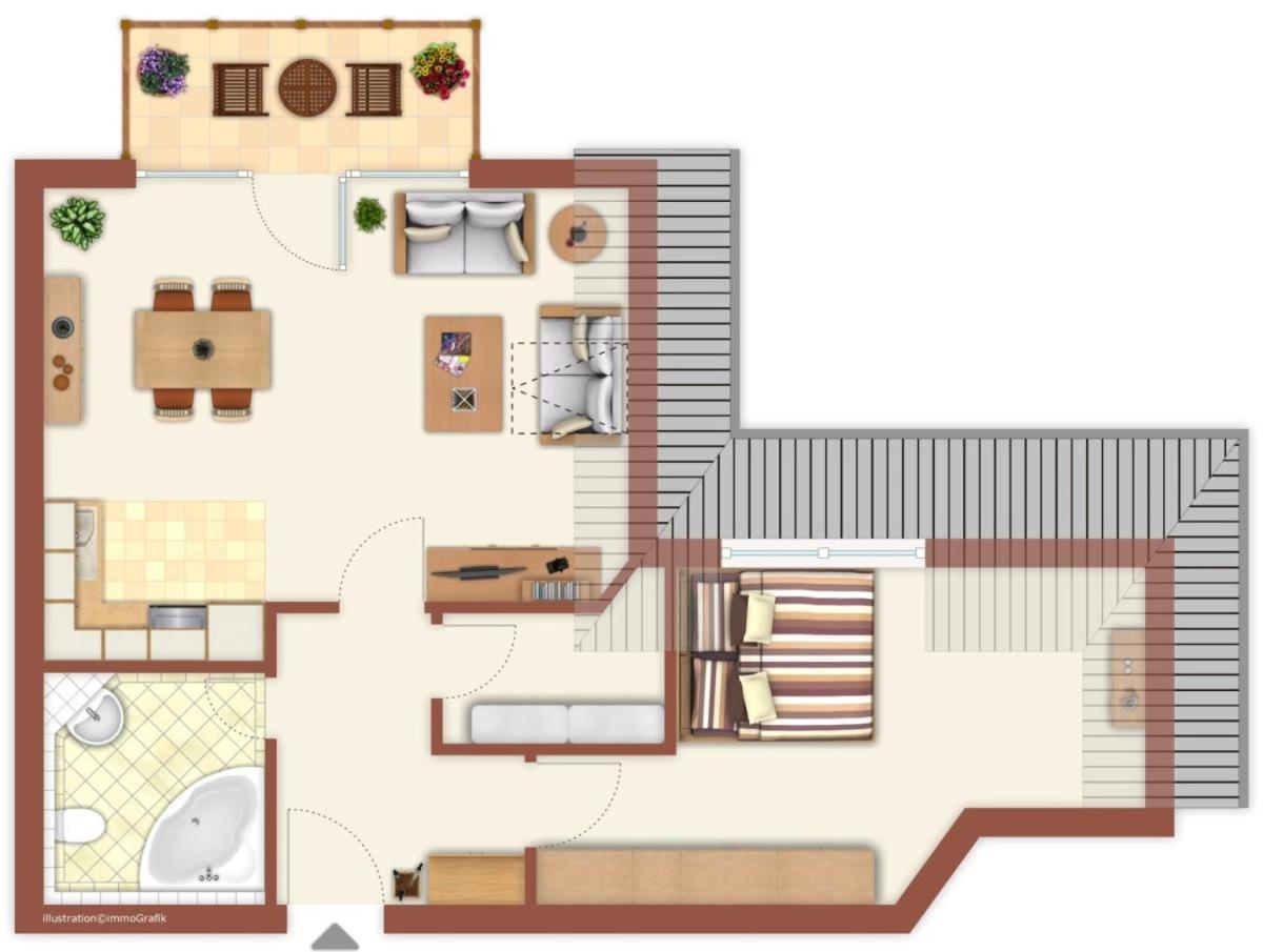 Lotsenhaus/Meeresbrise Apartment รอสต็อค ภายนอก รูปภาพ